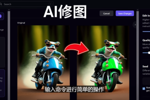 免费人工智能工具Playground AI，输入命令，实现一键修图 - 无需基础